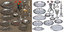 silver holloware 44 items model