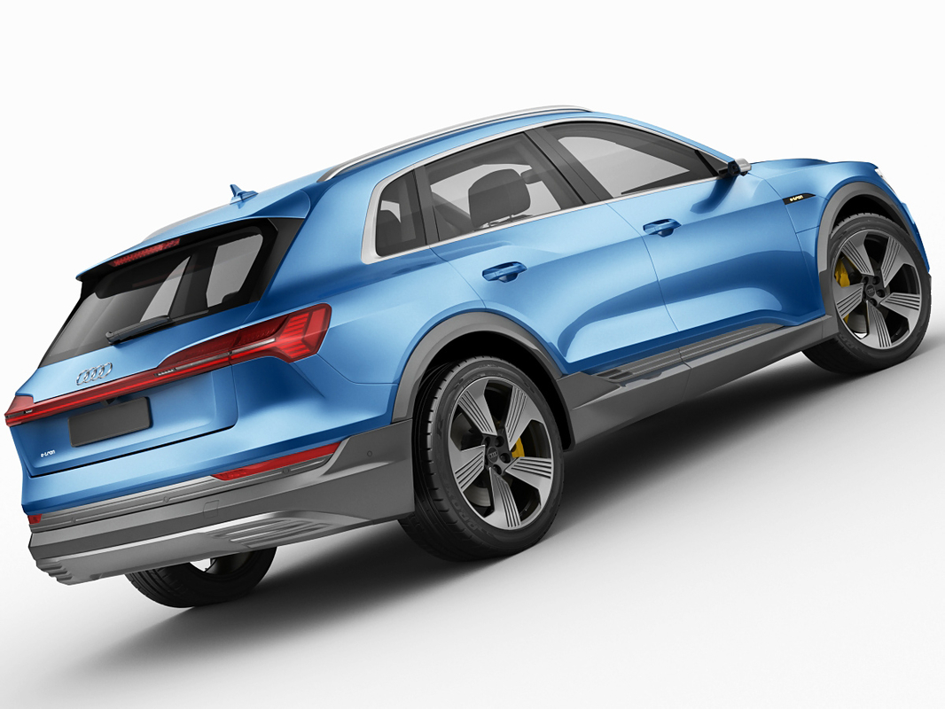 Audi e-tron e model - TurboSquid 1343627