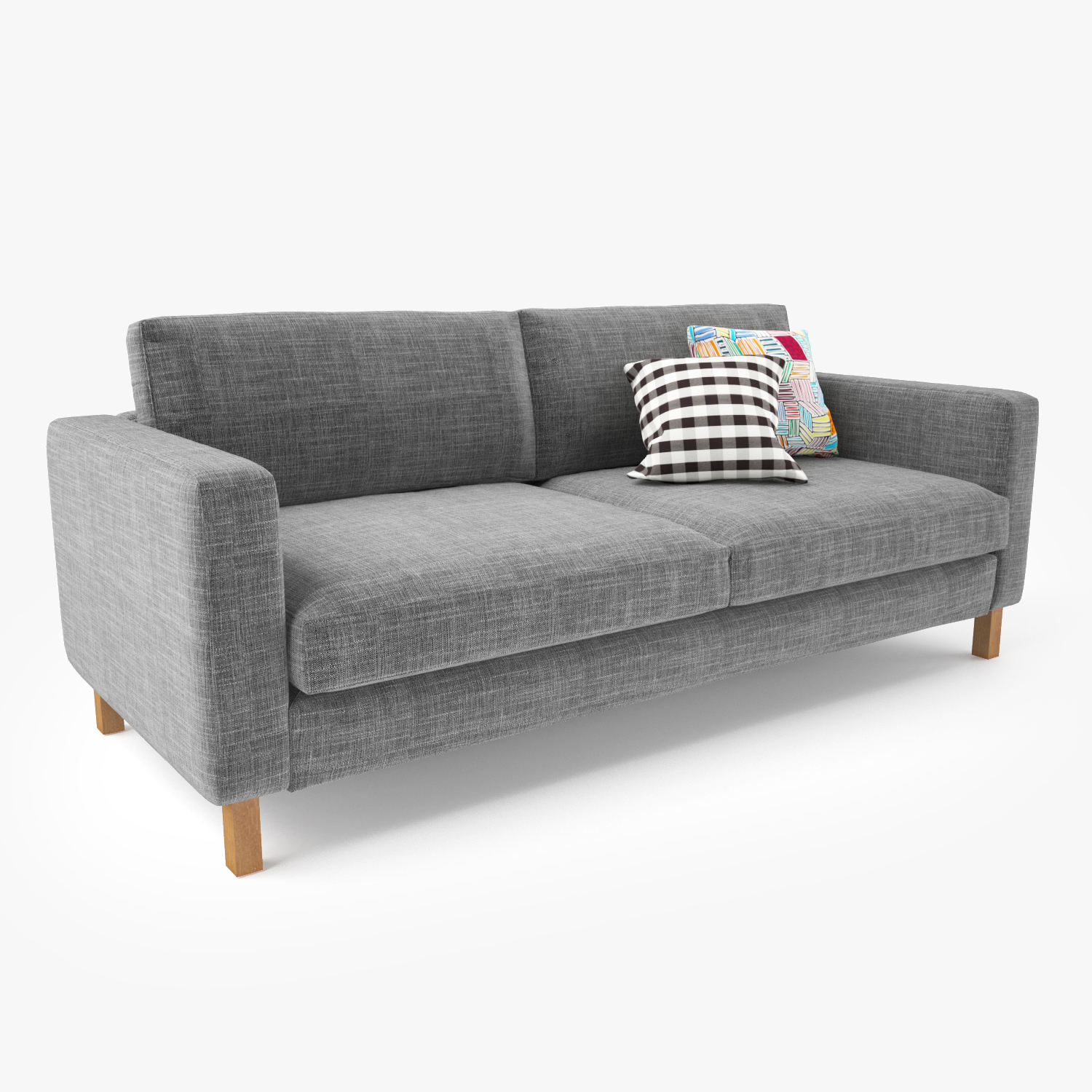 3d ikea karlstad sofa seat