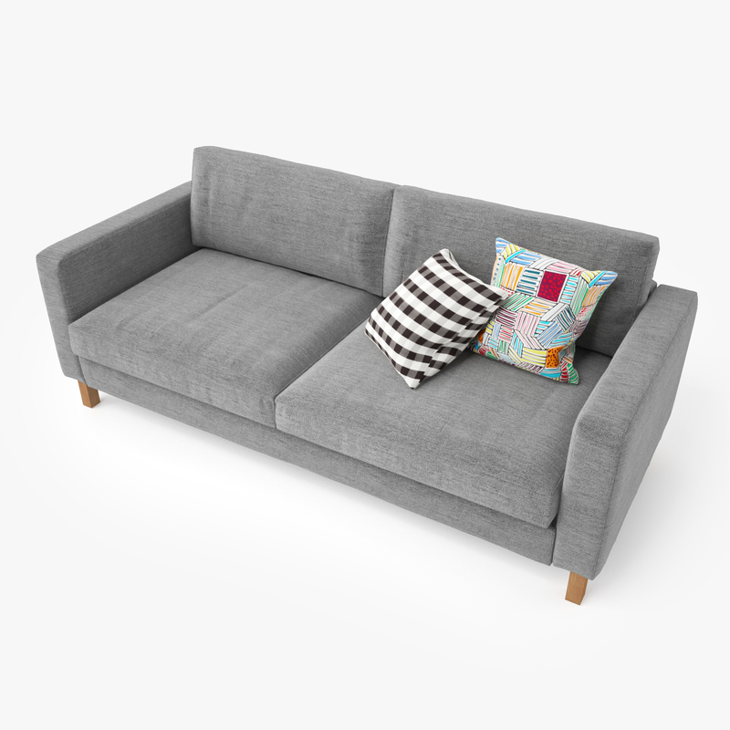 3d ikea karlstad sofa seat