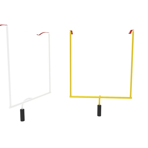 3D football uprights