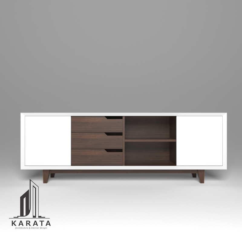 Credenza Tv Scandi 3d Modell Turbosquid 1343678