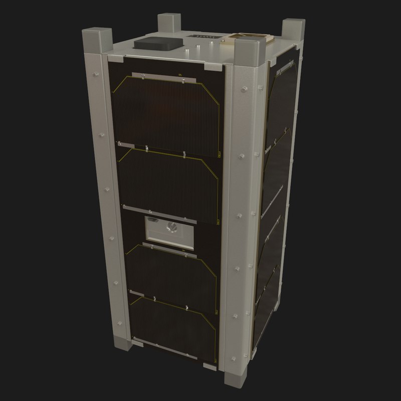 Cubesat 3D model - TurboSquid 1343705