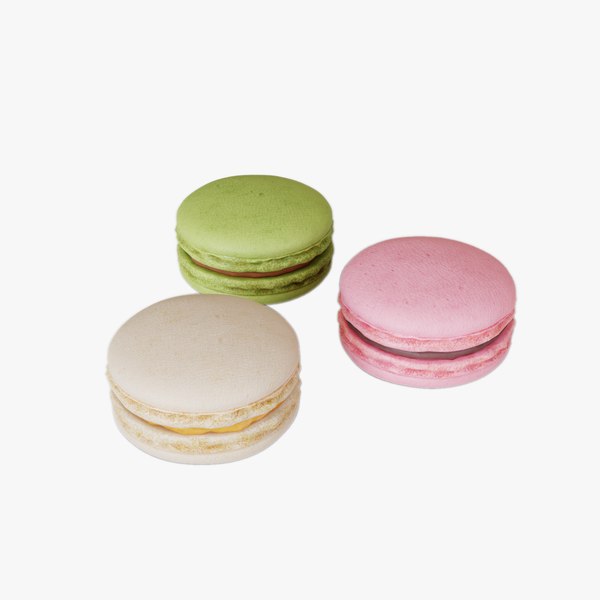 French Macarons 3d Model Turbosquid French Macarons 3d Model Turbosquid