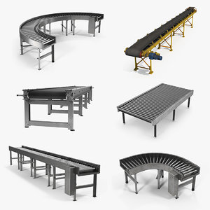 3D conveyors bend horizontal