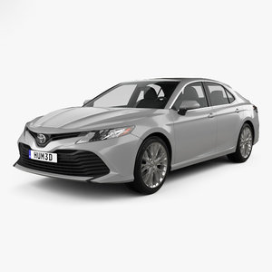 3D toyota camry xle model