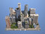 3d model modular city