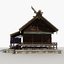 japanese temple 3D