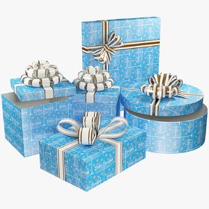 3D set gifts model