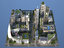 3D belfort city buildings