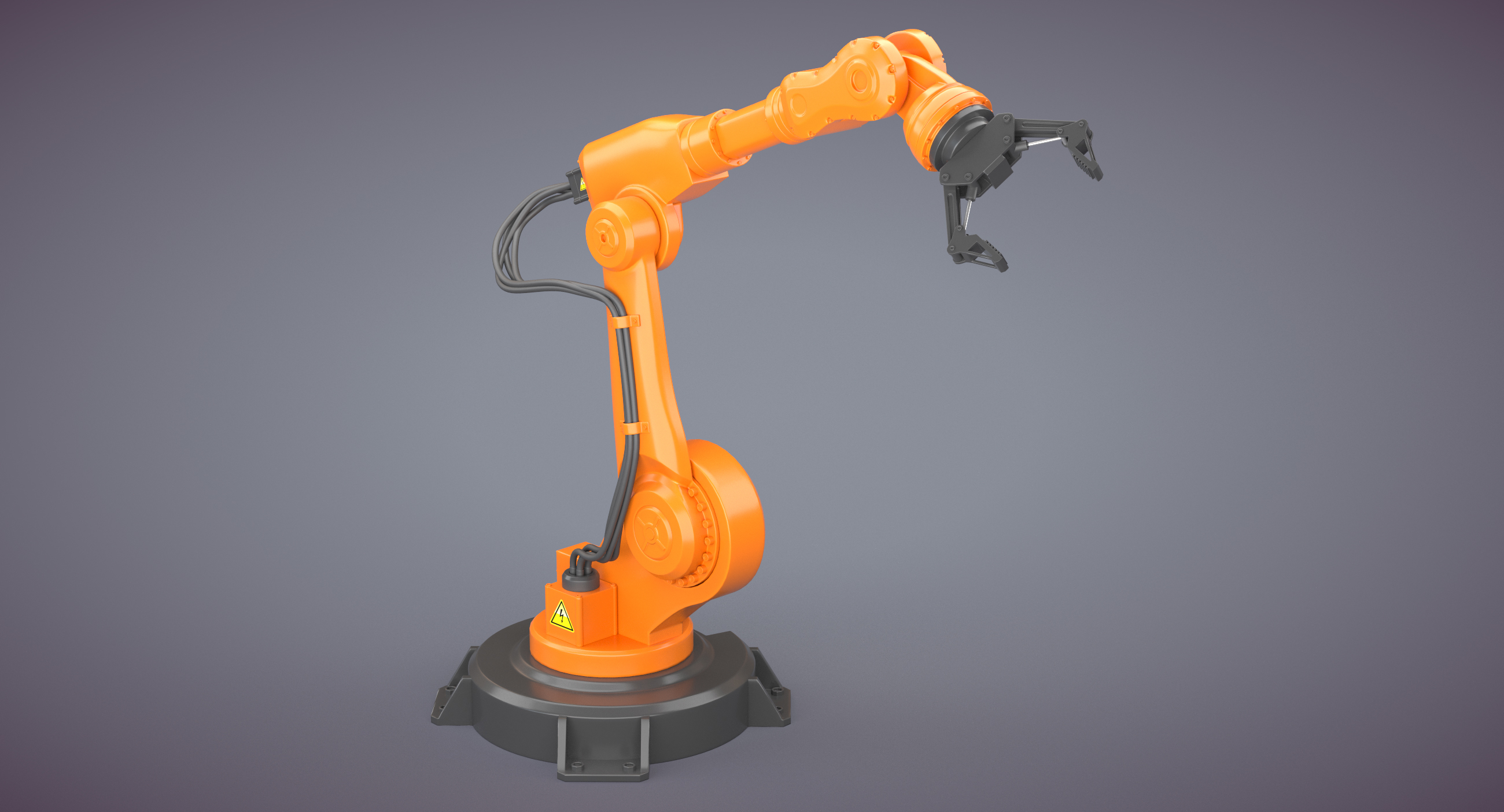 3D robotic arm manipulator model - TurboSquid 1221621