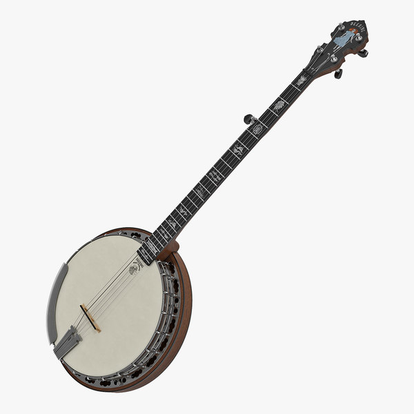 3d model of banjo