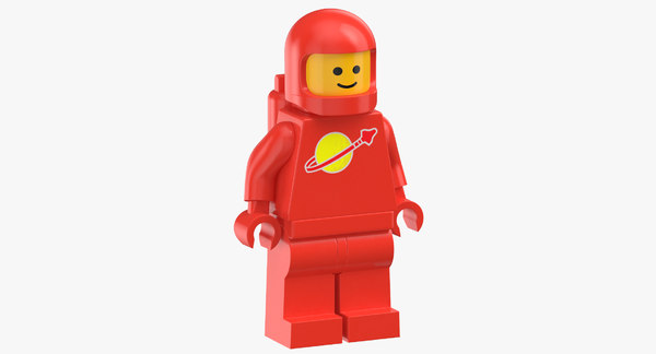 lego red astronaut