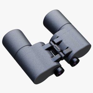 3D model binoculars