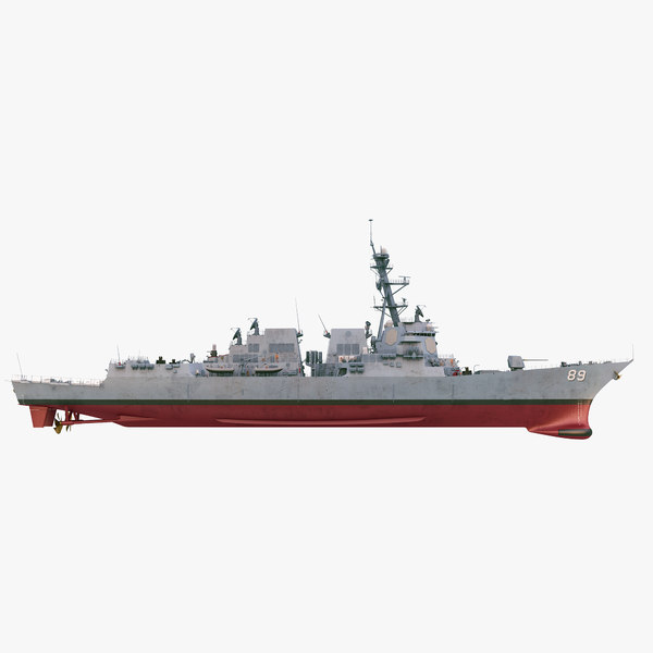 Guided Missile Destroyer 3D Models for Download | TurboSquid