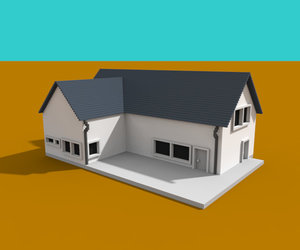 3D voxel house