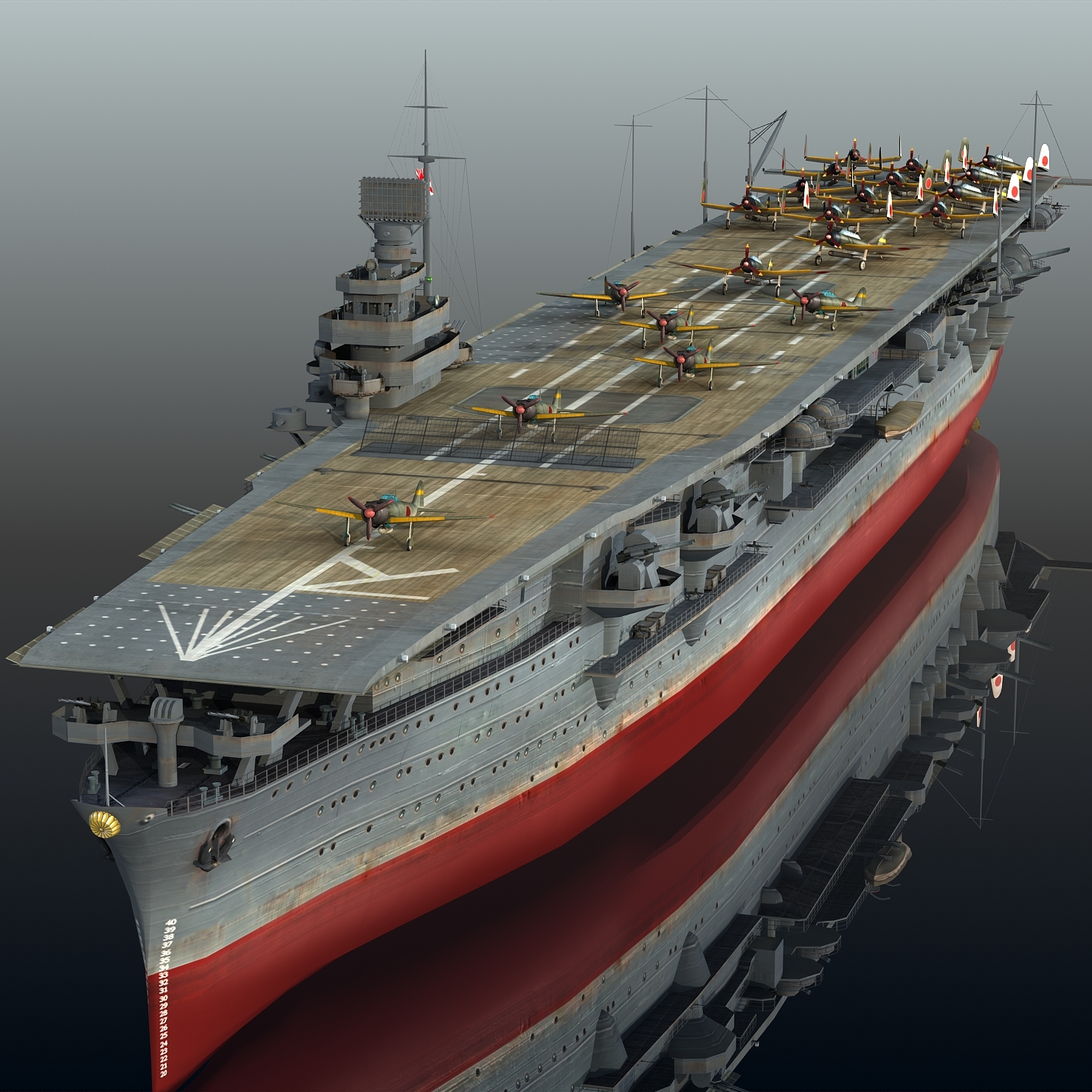 3D model japanese zuikaku 1942 pearl harbor - TurboSquid 1344427