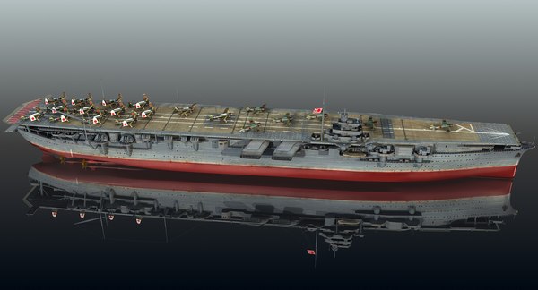 3D model japanese zuikaku 1942 pearl harbor - TurboSquid 1344427