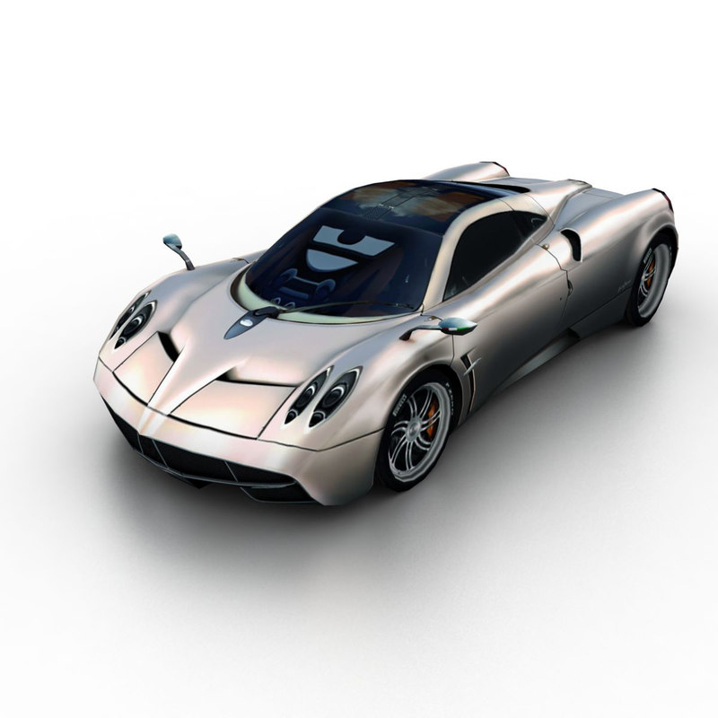 3d model 2012 pagani huayra