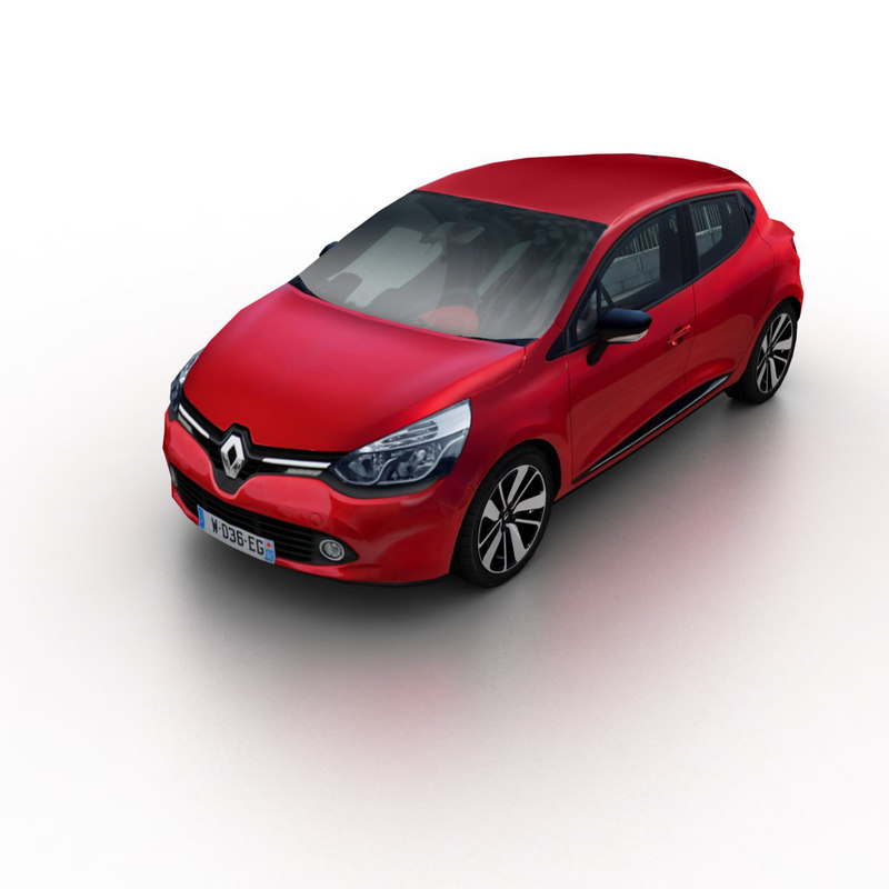 Renault clio 3d model