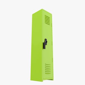 locker green 3D
