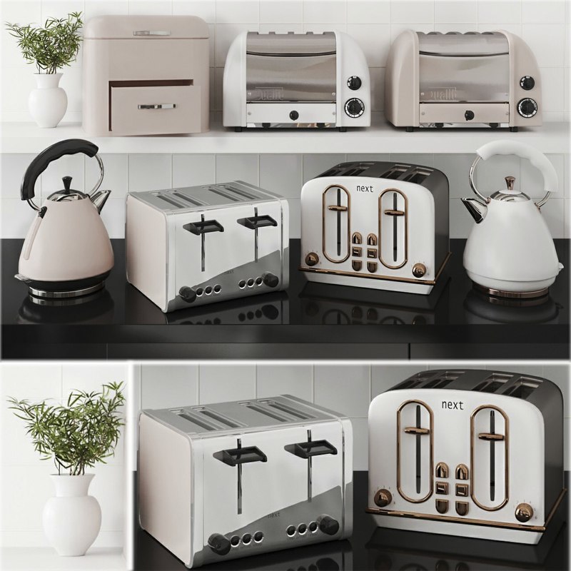 3D kitchen appliances - TurboSquid 1344685