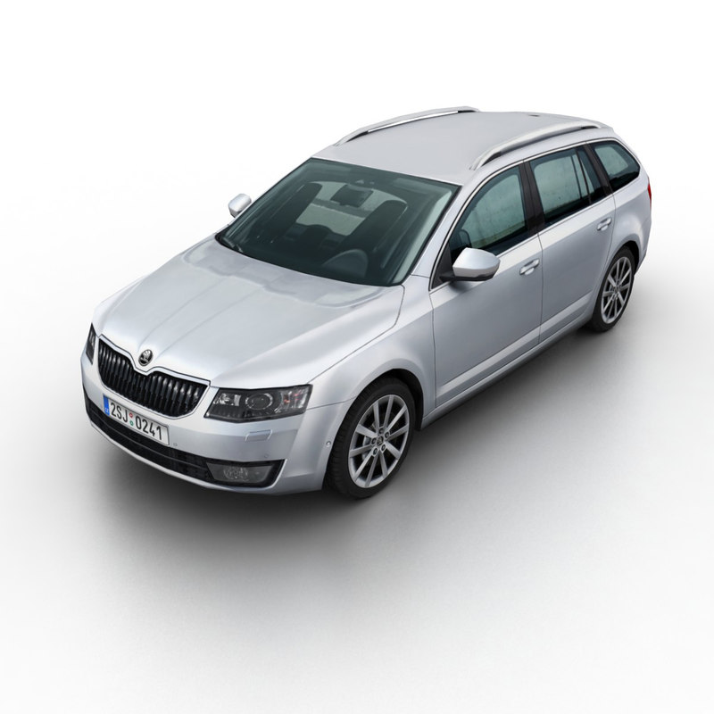 Skoda octavia 3d model