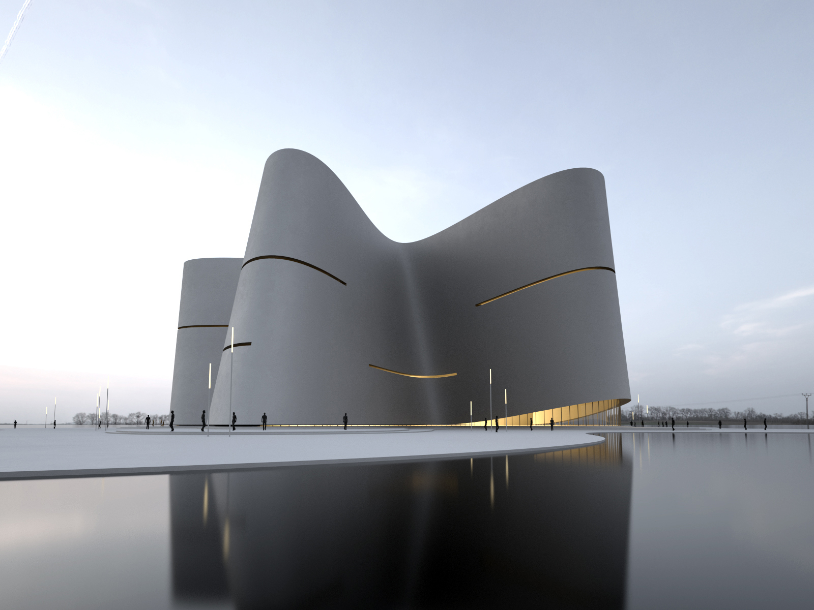 概念建筑d13d模型