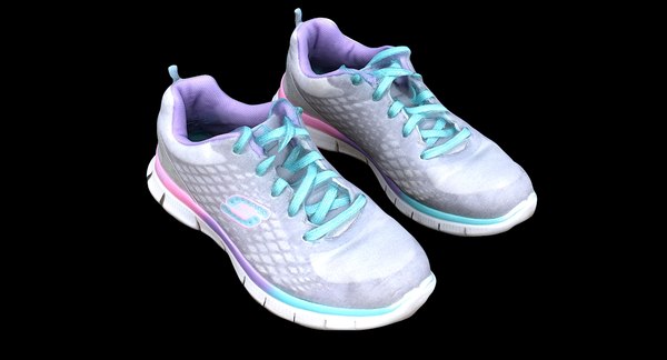 skechers 3d model