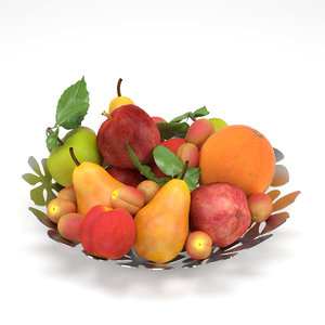3D model ikea stockholm fruit bowl