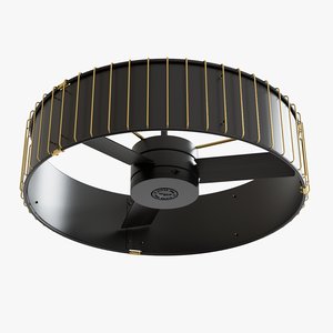 3D model ceiling fan - hanter