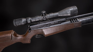 rifle pbr 3D model