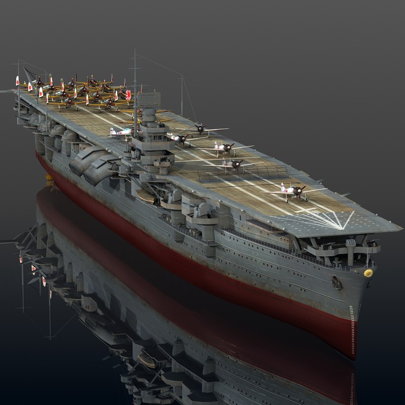 3D japanese shokaku - TurboSquid 1345375