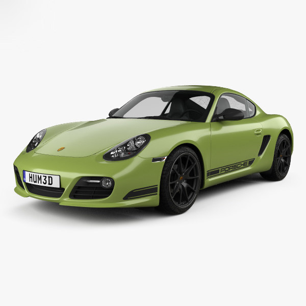3d Model Porsche Cayman R Turbosquid 1345437