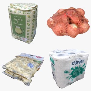 food packaging 3D model