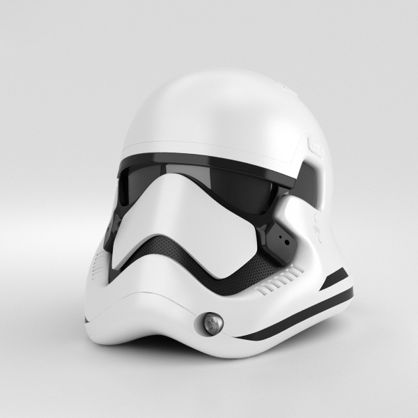 3D stormtrooper storm trooper