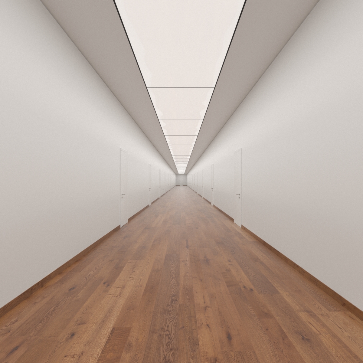 hallway scene 3d model