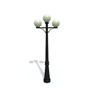 streetlight c v 3D model