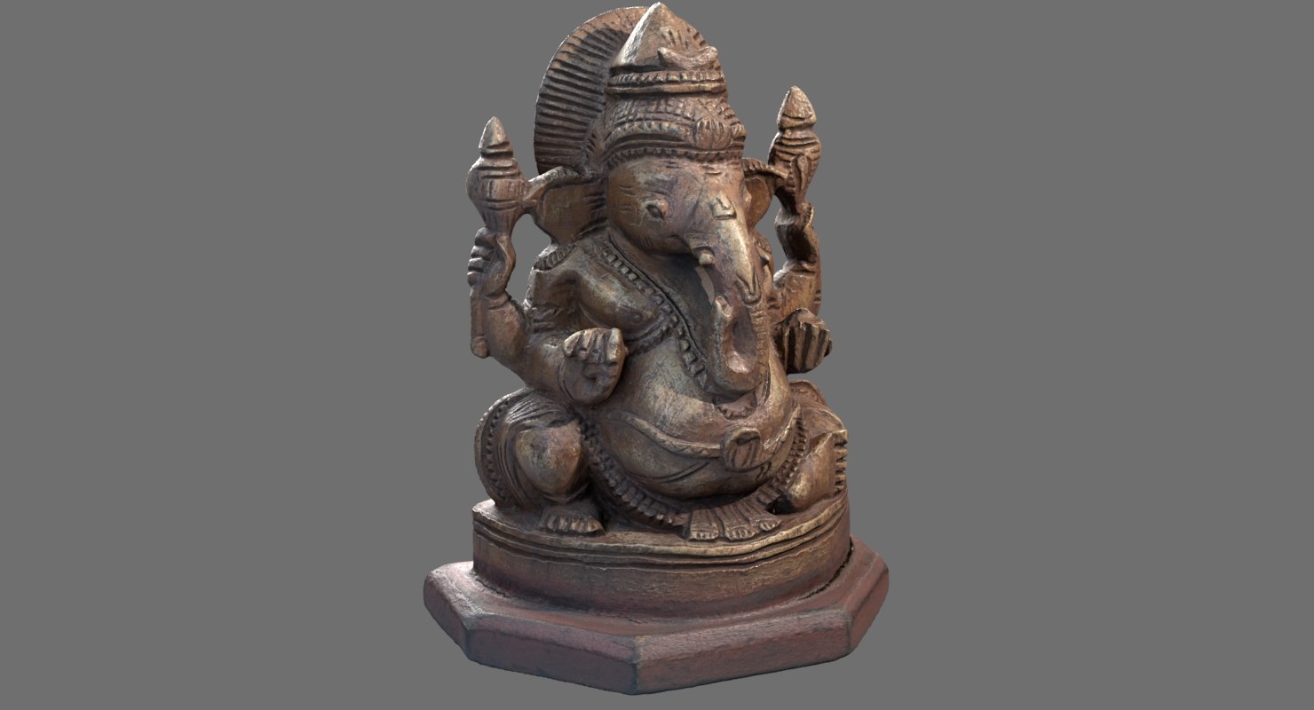 Scanned Ganesha 3d Model - Turbosquid 1345771