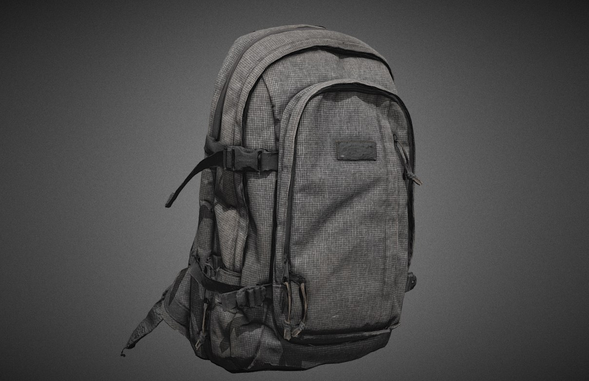 Tactical Backpack 3d model