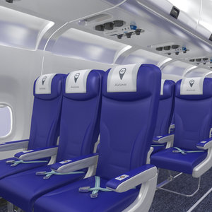 airplane interior model