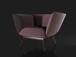 altair armchair c 3D model
