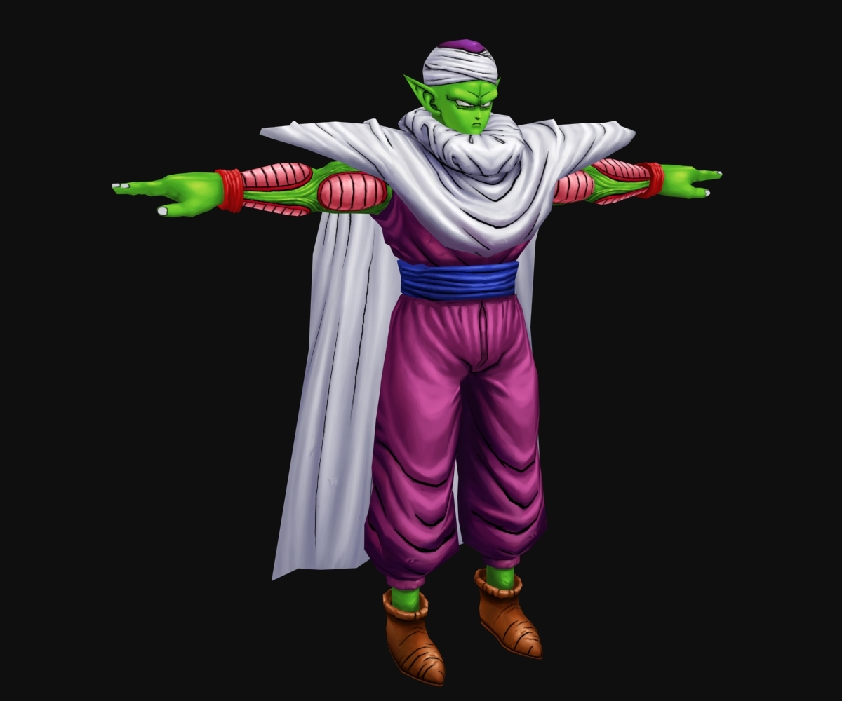 Piccolo character dragon ball 3D model - TurboSquid 1345203