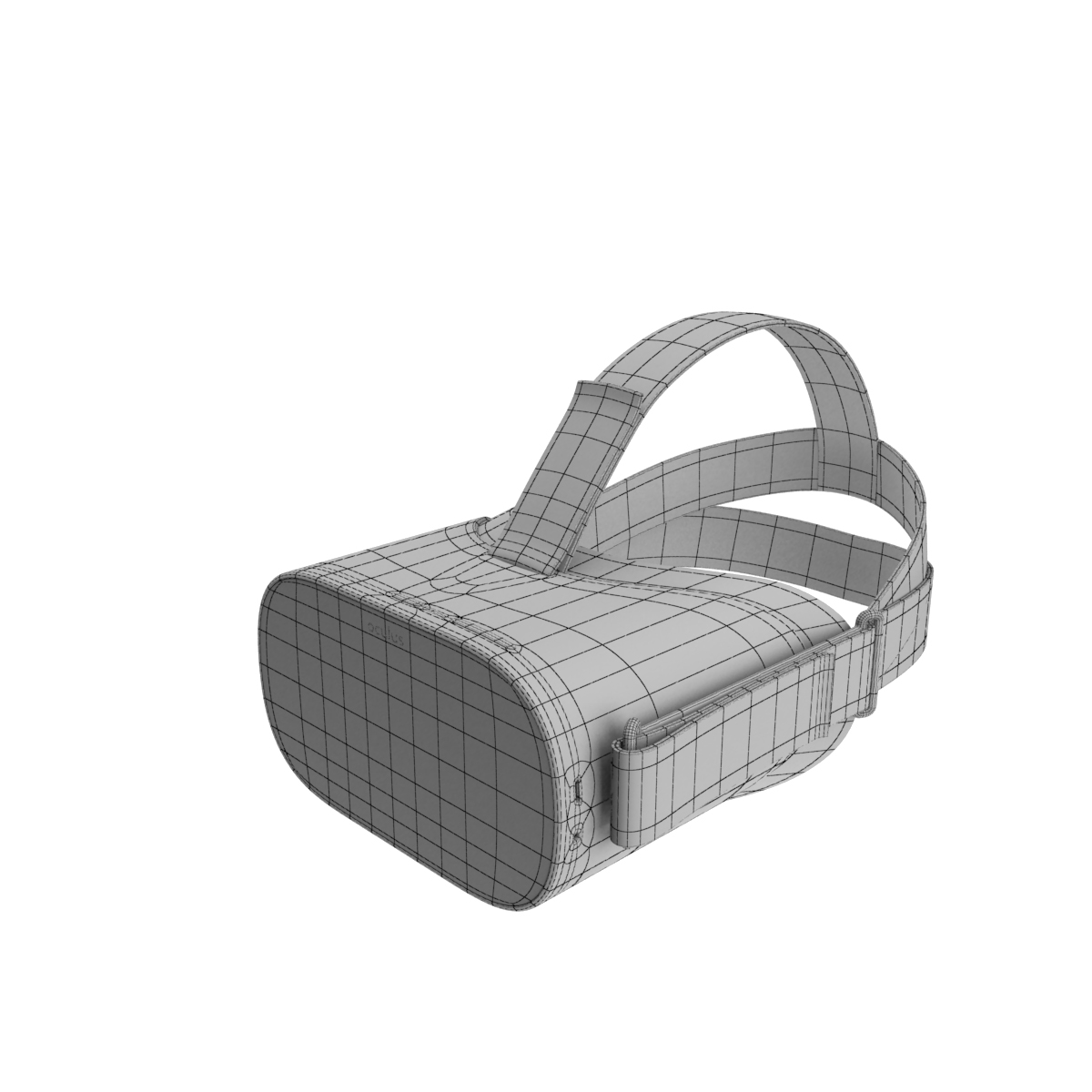 Oculus standalone vr headset 3D model TurboSquid 1346330