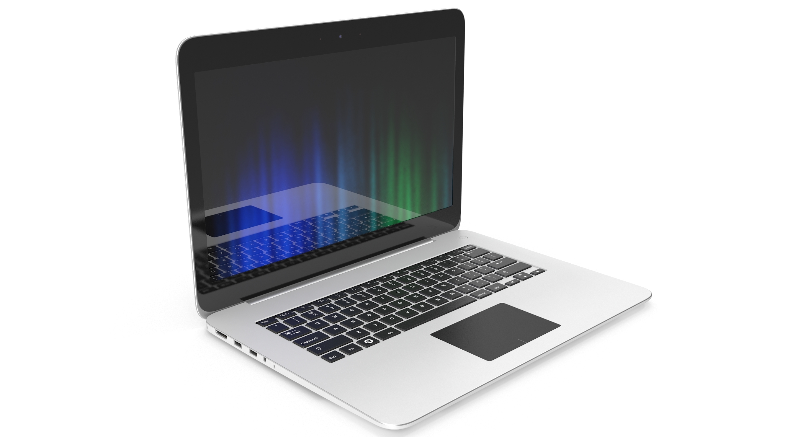 通用笔记本电脑3d模型