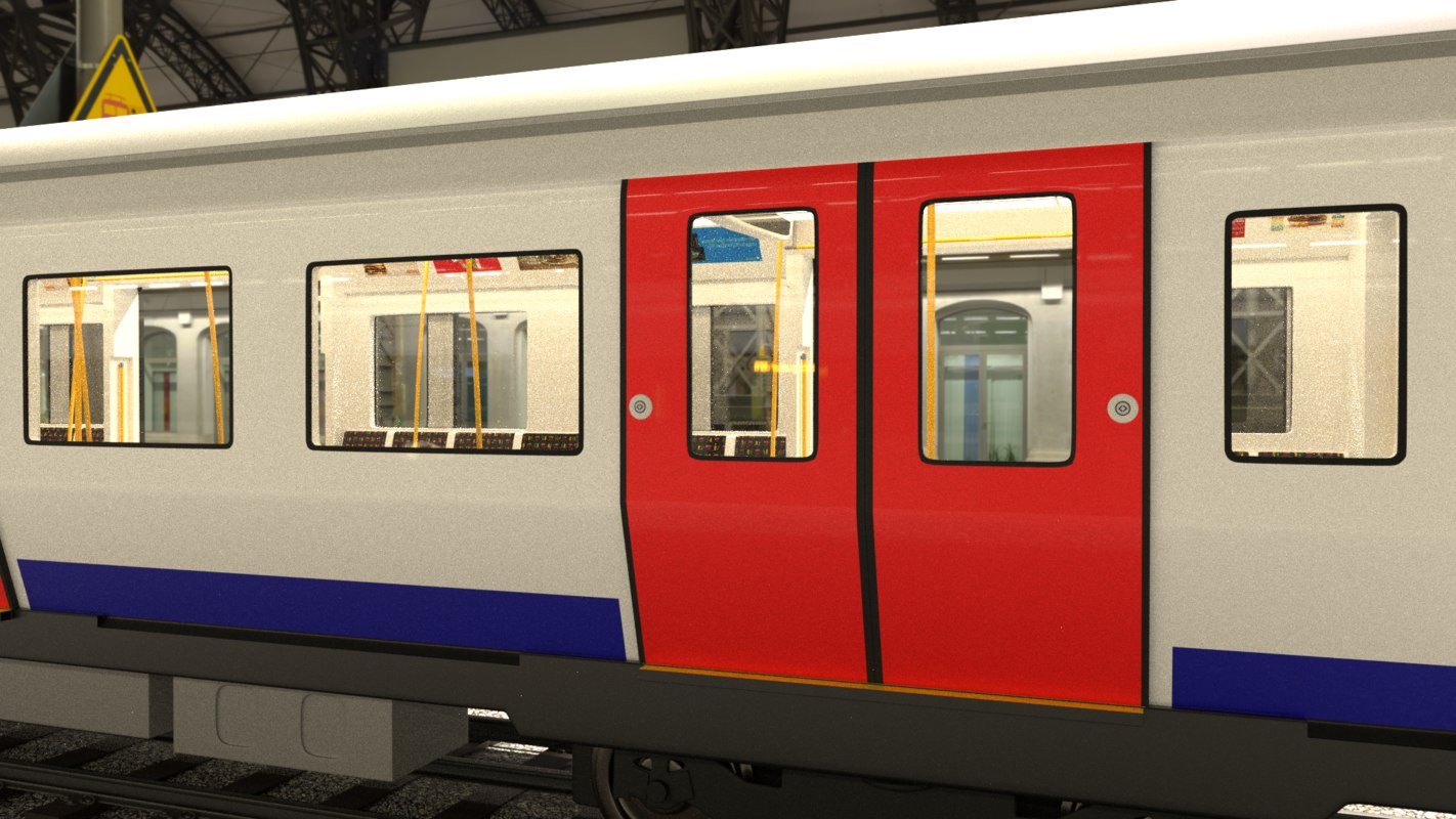 S7 Stock London Underground 3d Model Turbosquid 1346445 