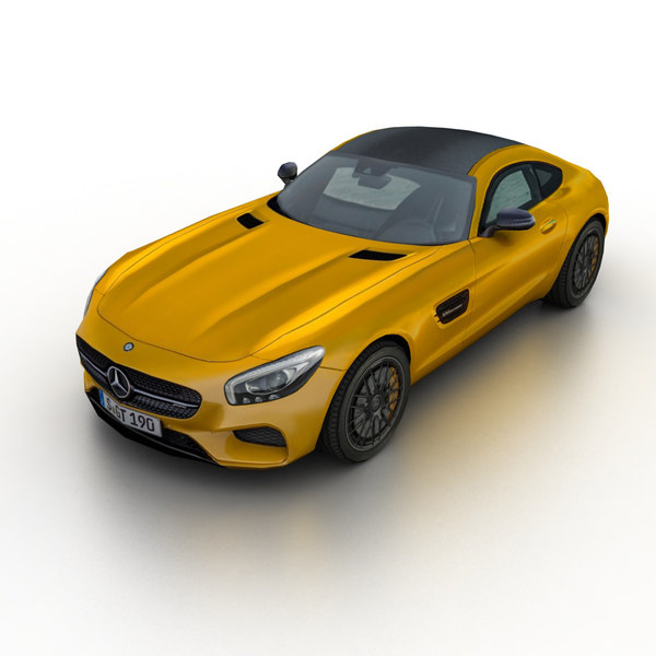 16 Mercedes Benz Amg Gt 3d 3ds