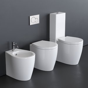 3D toilet - smartb 9909 model