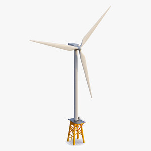 generic wind turbine 3D model