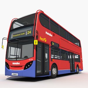 london bus 3D model